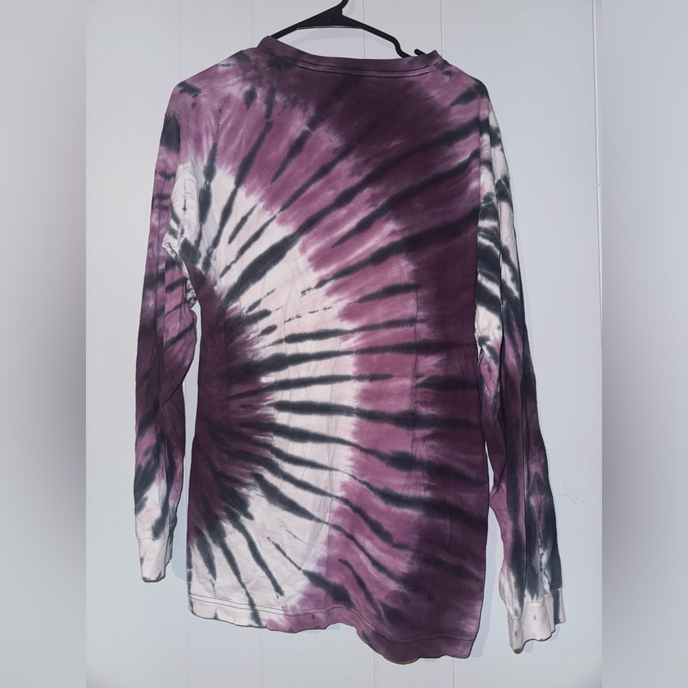 Pink by Victorias Secret Long Sleeve Tie Dye Shirt